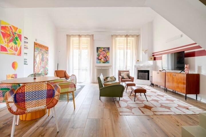 149 Borgo Ticino Suite Attico Di Lusso Con Terrazzo E Parking Privato Pavie Extérieur photo